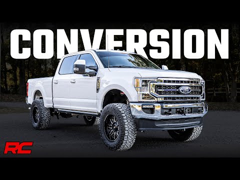 3 Inch Lift Kit Coilover Conversion Diesel Ford F-250 Super Duty (17-22) Rough Country