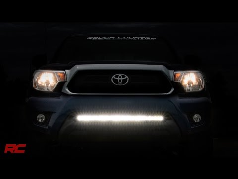 LED Light Mount Lower Grill 30 Inch Toyota Tacoma 2WD/4WD (2005-2015) Rough Country