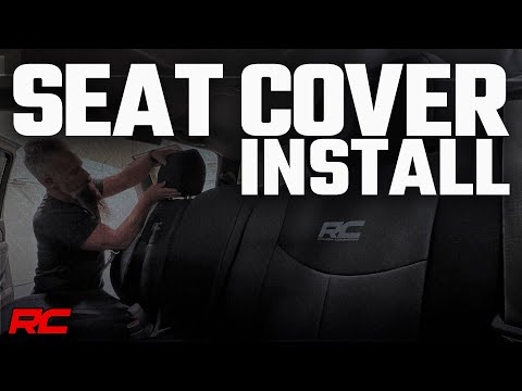 Seat Covers Front 40/40/20 Silverado/Sierra 1500 (99-06 & Classic) Rough Country