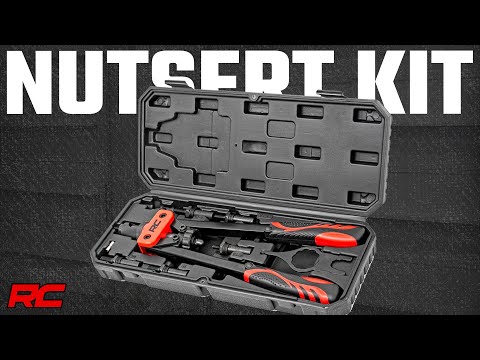 Nutsert Tool Kit 10 Piece System W/Quick Change Mandrel Set Rough Country