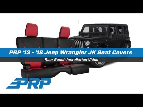 Rear Seat Cover for 13-18 Jeep Wrangler JK 2 Door PRP Seats