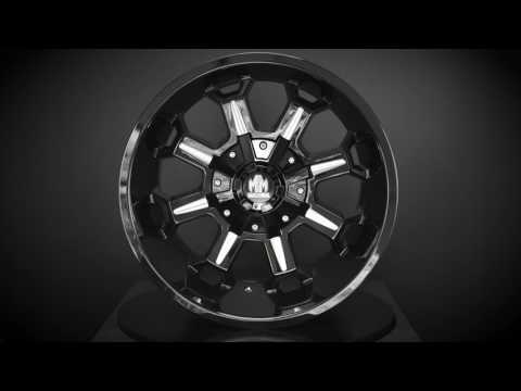 Mayhem Offroad Wheels Combat 8105 CH 20x9 Chrome Cast Aluminum
