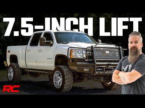 7.5 Inch Lift Kit Torsion Drop M1 Silverado/Sierra 2500HD/3500HD (11-19) Rough Country
