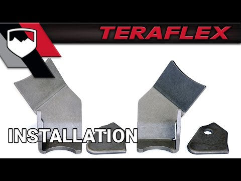 07-18 Wrangler JK Control Arm Skid Plate Kit TeraFlex