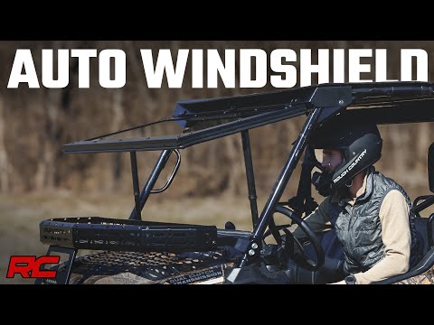 Electric Tilt Windshield Glass Honda Pioneer 1000 Rough Country