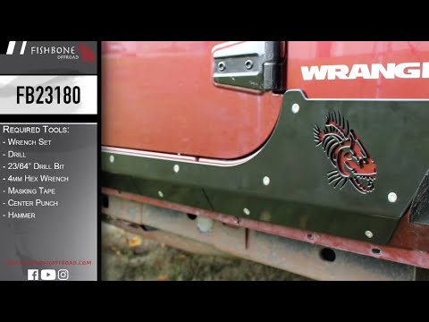 Gladiator Scale Armor 2018-Present Jeep Gladiator JT Fishbone Offroad