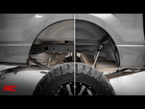 Rear Wheel Well Liners Ford F-250/F-350 Super Duty 2WD/4WD (2017-2026) Rough Country