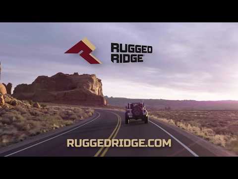 Trail Mirror Kit Round Pair 18-Present Jeep Wrangler / Gladiator Rugged Ridge